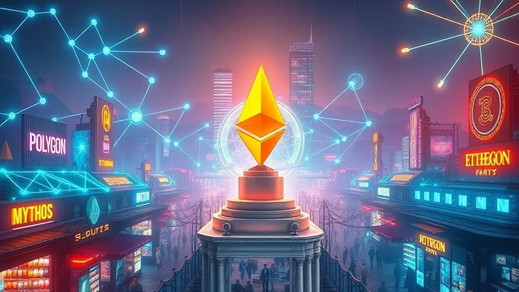 Ethereum Leads NFT Market Share; Polygon, Mythos Rise